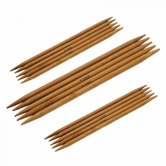 Набор перчаточных бамбуковых спиц 2 мм 13 см