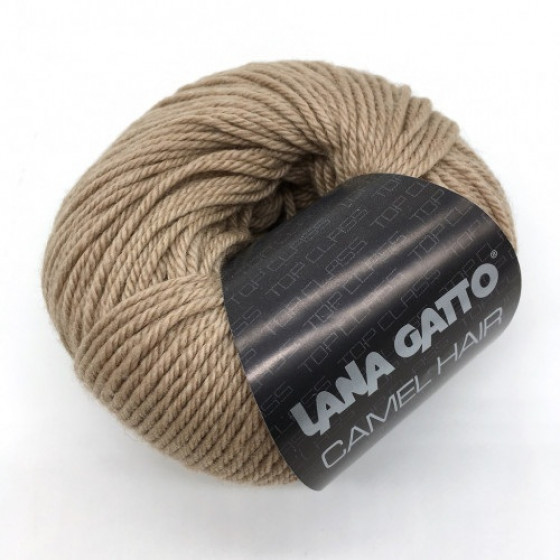 Пряжа, Lana Gatto Camel Hair 5403, цвет коричневый