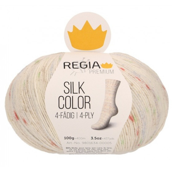 Пряжа, Schachenmayr Regia Premium Silk Color 00005
