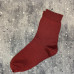 Носки шелковые, бордо, размер 40-41, НС20