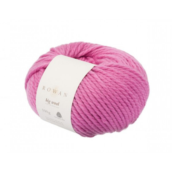 Пряжа, Rowan Big Wool 84 ярко-розовый