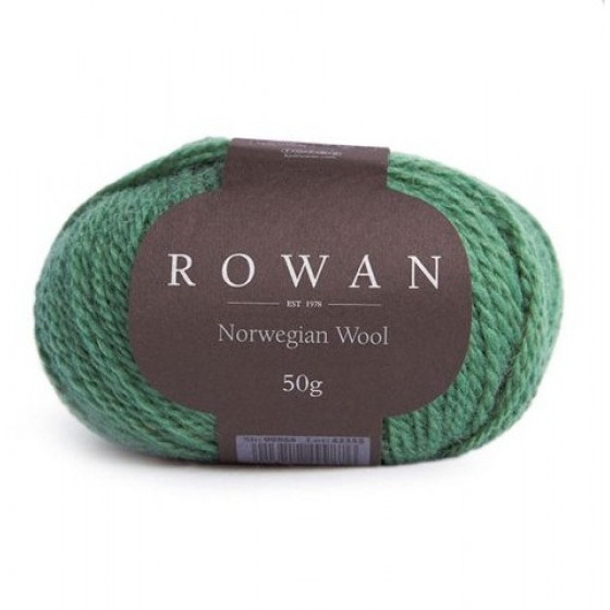 Пряжа, Rowan Norwegian Wool 17 зеленый