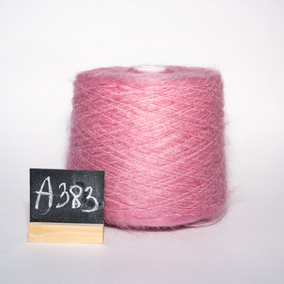 Пряжа, Альпака вспушенная роза, Crepuscolo А383, цвет розовый