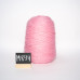Пряжа, Меринос розовый, ровничная нить М894