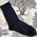 Носки шелковые, черные, размер 38-39, НС62