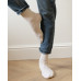 Носки шелковые, молочные, размер 35-36, НС79