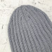 Мериносовая шапка с одним отворотом, серебристо-серый, ШВ04